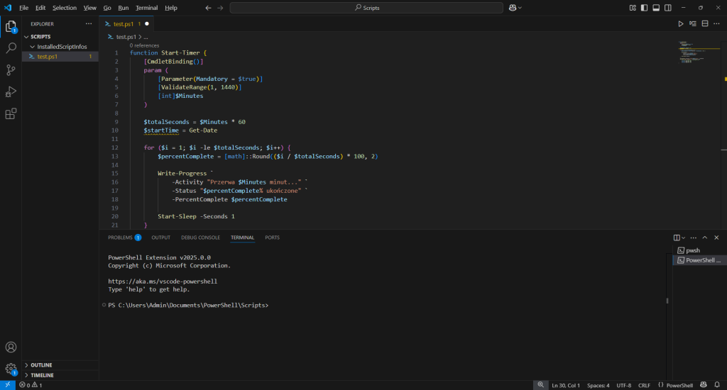 Visiual Studio Code - PowerShell Visiual Studio Code - PowerShell