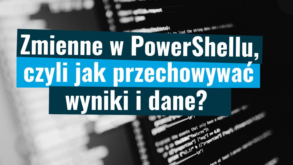 Zmienne w PowerShellu