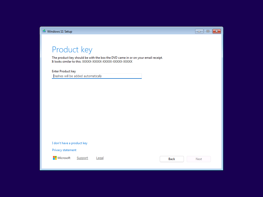 PowerShell - budowa własnego laba - Instalacja Windows 11 - product key PowerShell - budowa własnego laba - Instalacja Windows 11